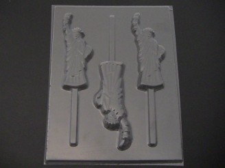 3517 Statue of Liberty Chocolate or Hard Candy Lollipop Mold